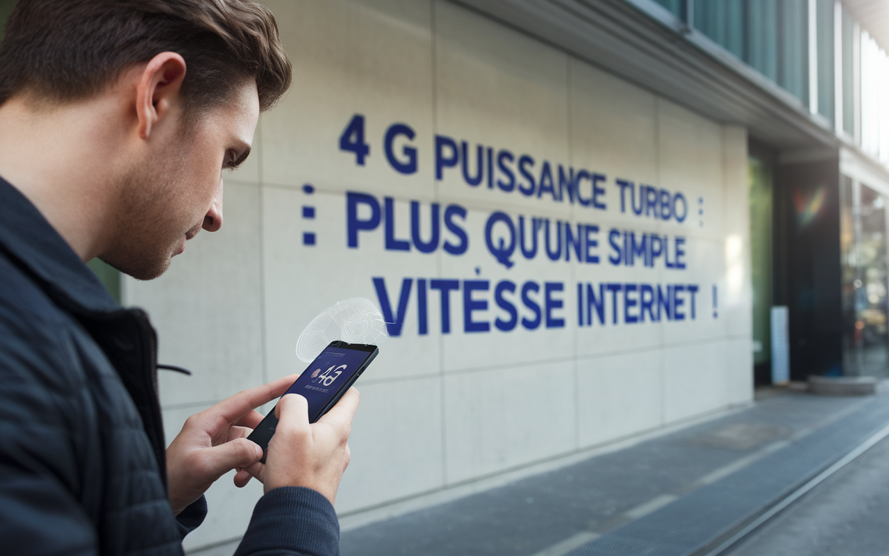La 4G puissance turbo : plus qu'une simple vitesse internet !
