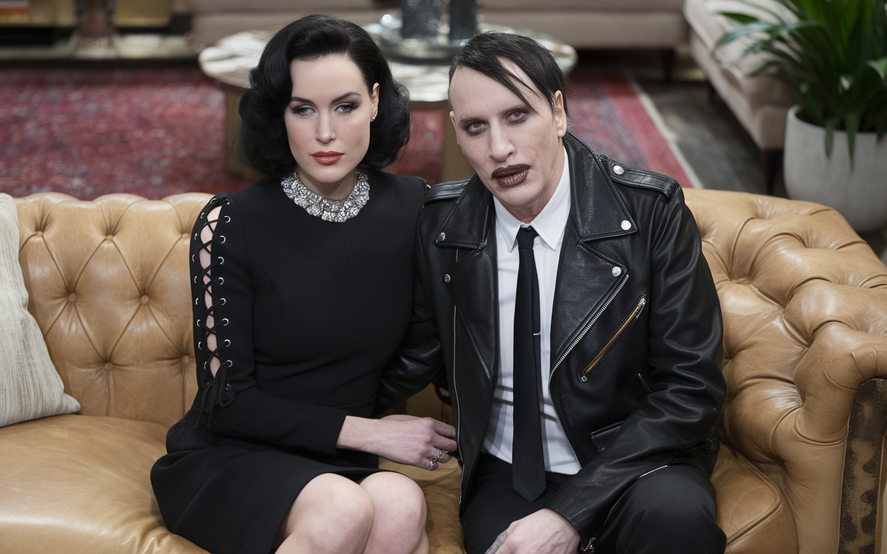 Quand Dita Von Teese rencontre Marilyn Manson : une romance unique