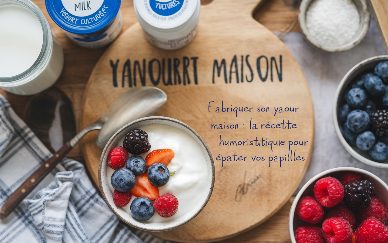 Fabriquer son yaourt maison : la recette humoristique pour épater vos papilles