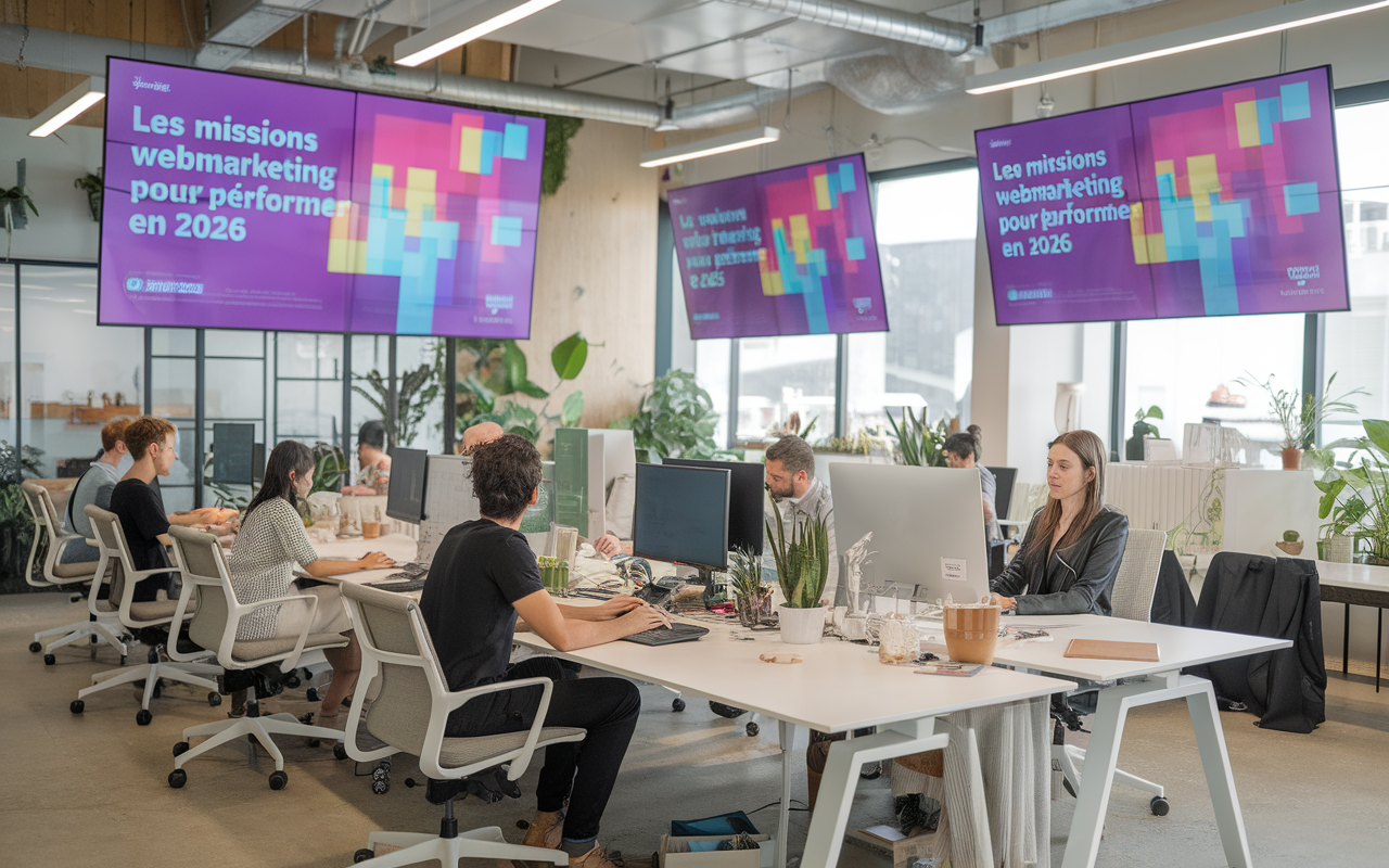 Les missions webmarketing tendances pour performer en 2026