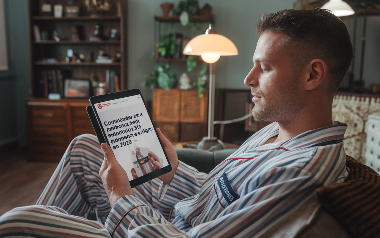 Commander ses médicaments en pyjama : l'essor des ordonnances en ligne en 2026