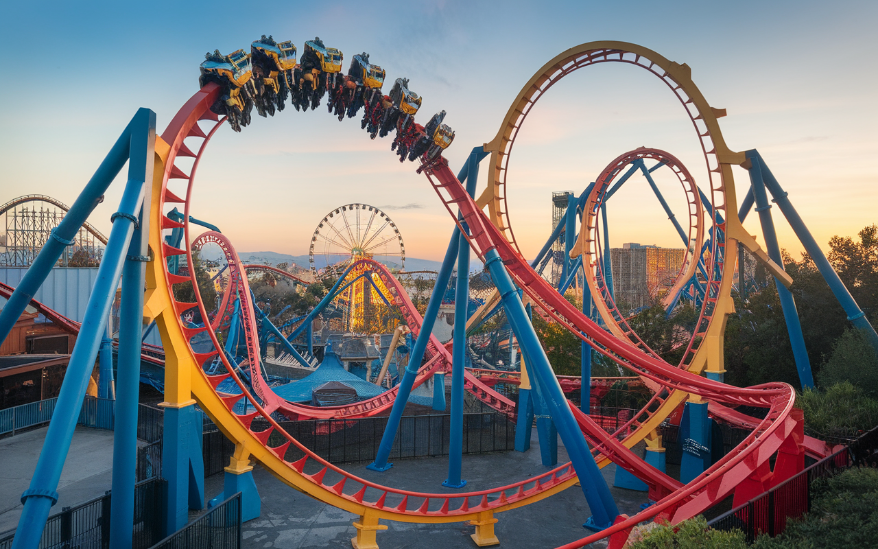Découvrez les parcs d'attraction de Los Angeles : aventure, sensations et fun garantis !