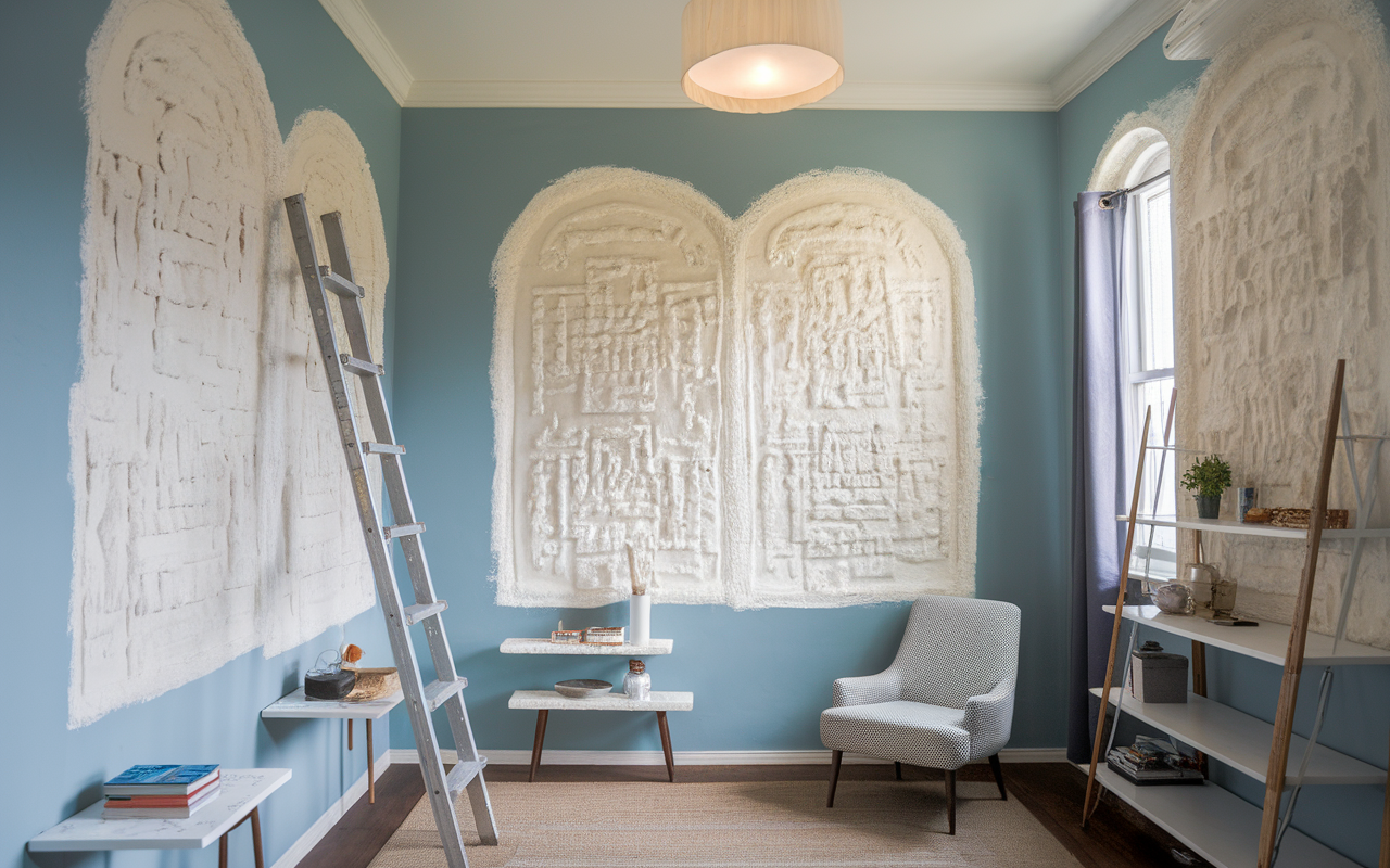 Booste ta créativité : transforme tes murs avec peinture et bicarbonate !