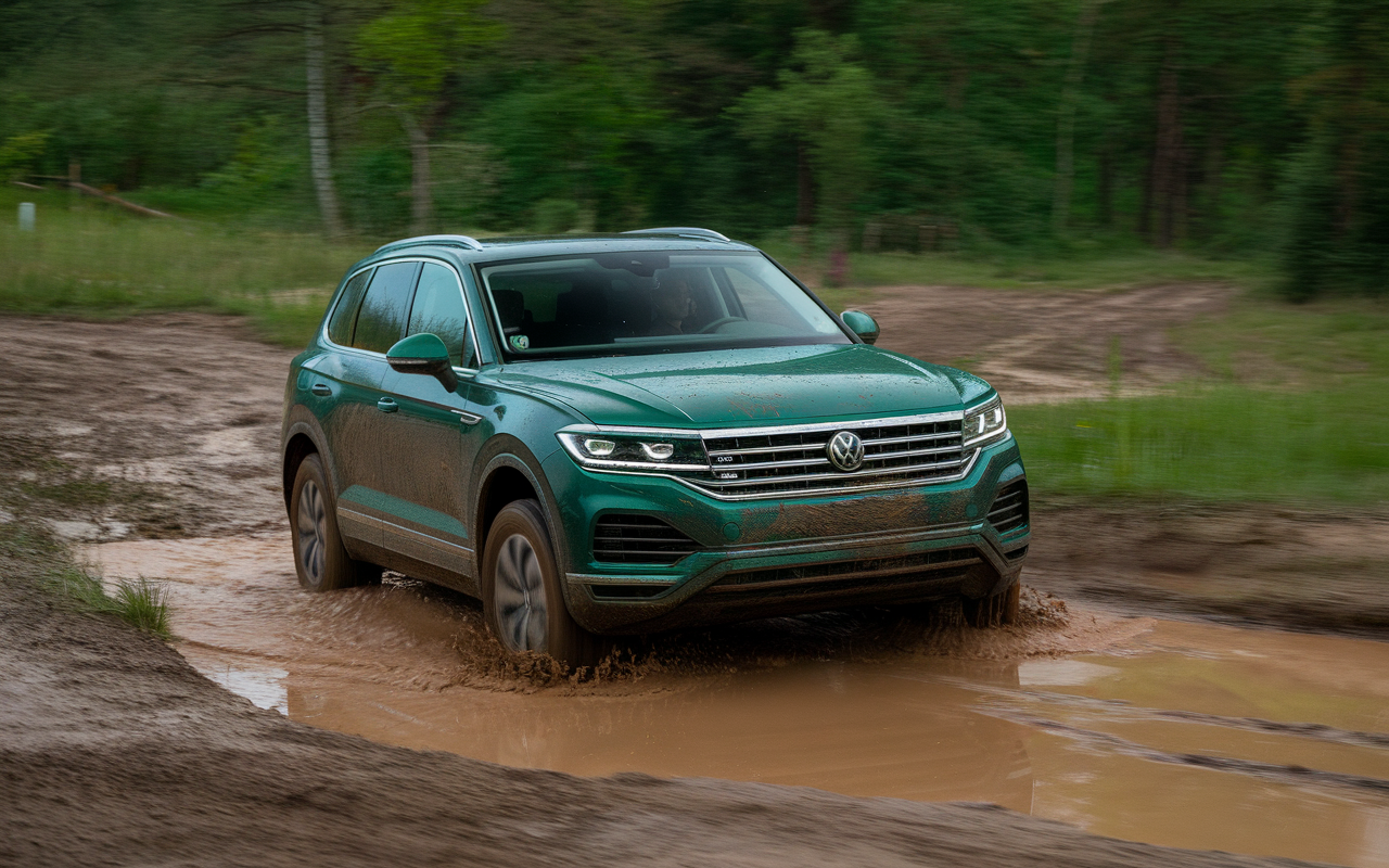 Découvrez comment le Touareg V8TDI redéfinit l'aventure verte